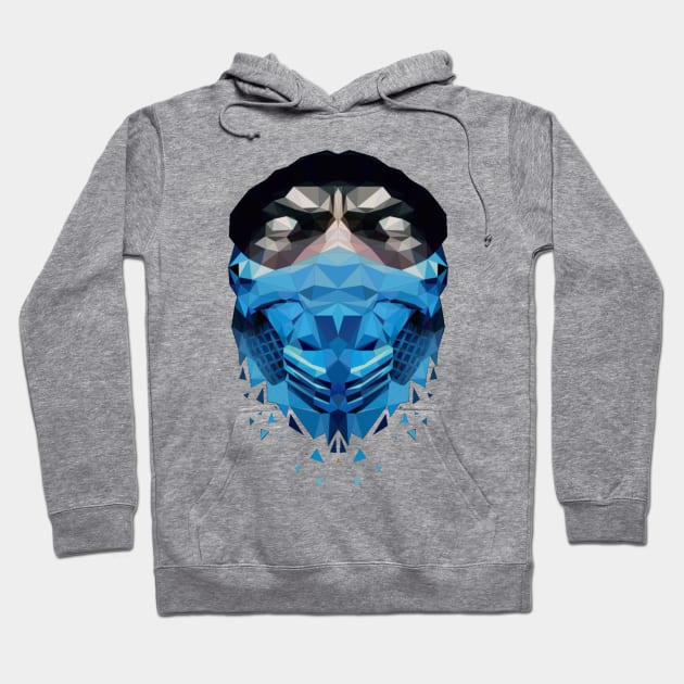 sub zero mask Hoodie by mylistart